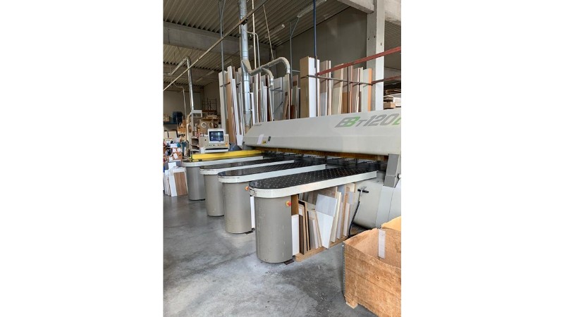 BIESSE SELCO EBT 120 panel saw with lifting table