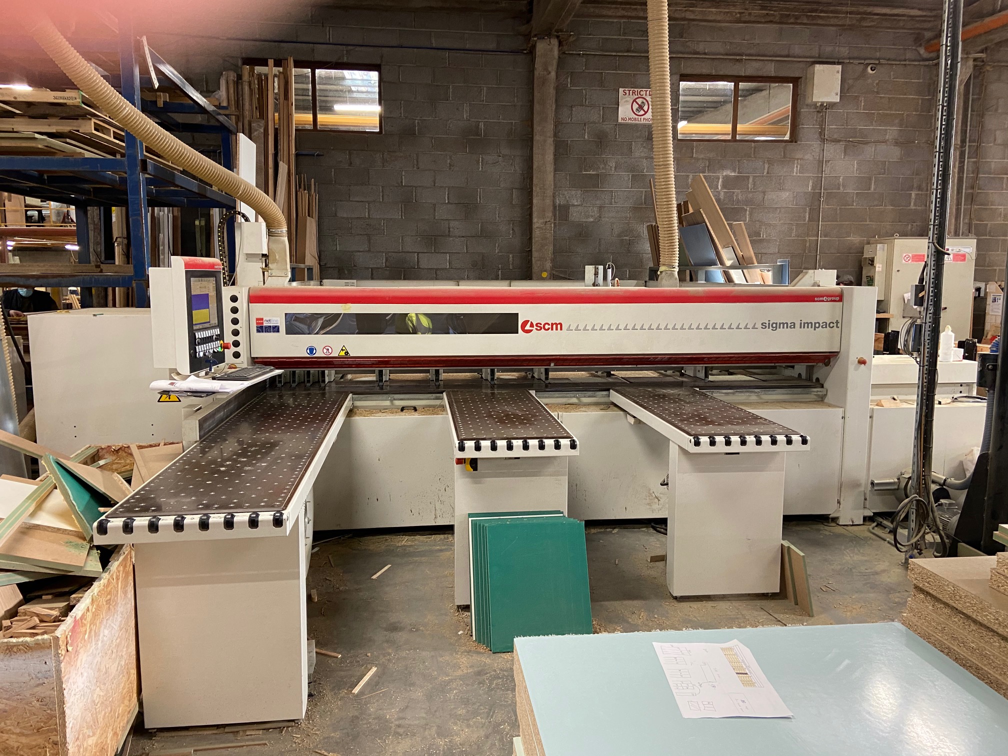 SCM Sigma Impact Beamsaw