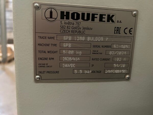 ⭐ Houfek SPB 1350 Buldog 7 Wide Belt Sander - 2024 - Image 5