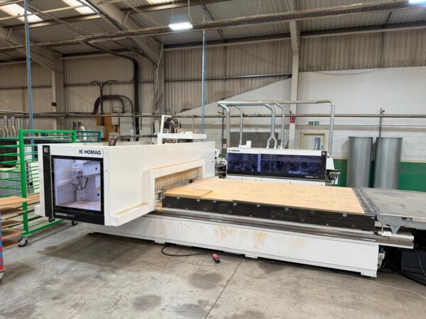 Homag Centateq N-600 Sheet Nesting machine with Automatic off loading