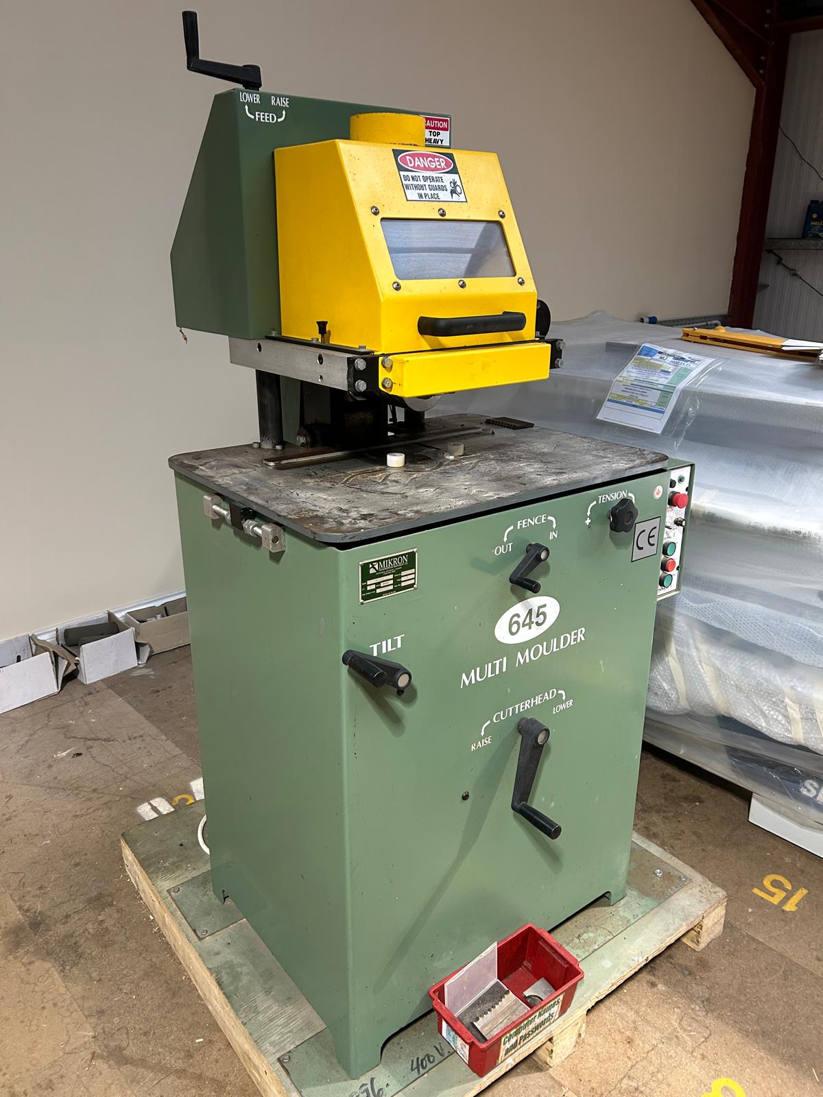 Mikron Type 645 Multi Moulder
