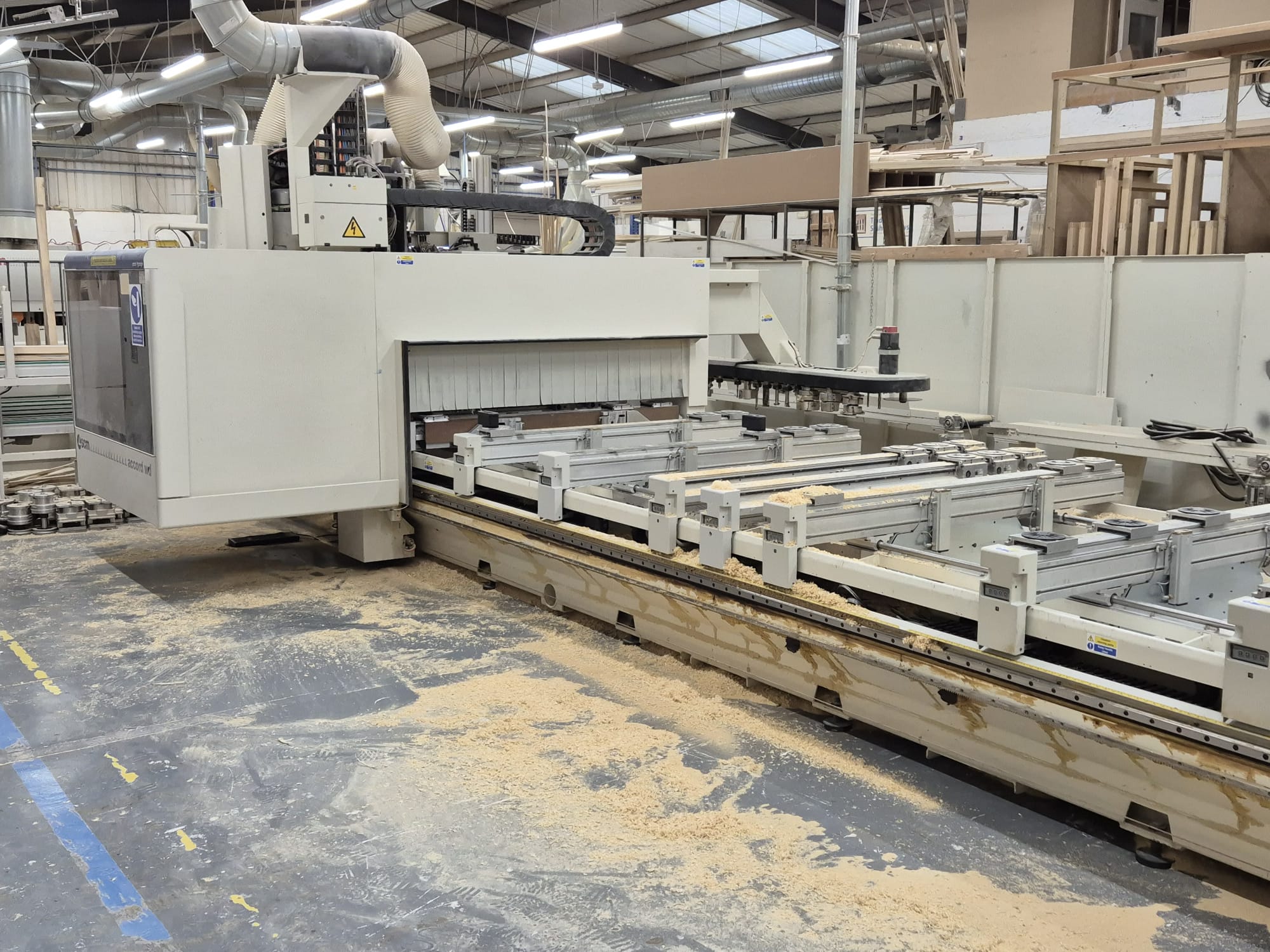 SCM Accord Fully Automatic CNC with Automatic Table