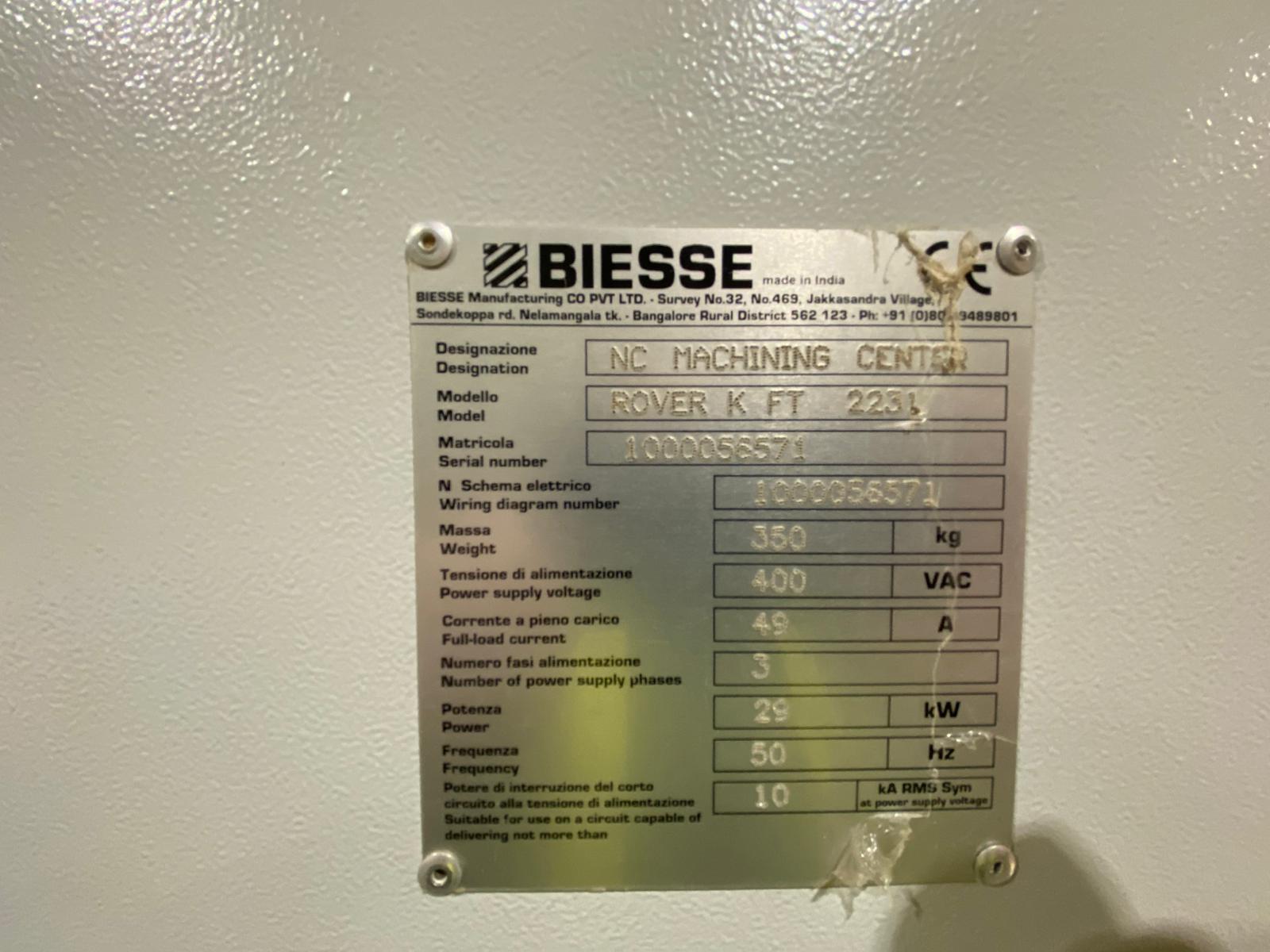 Biesse Rover K FT 2231 with Loading & Unloading - Image 4