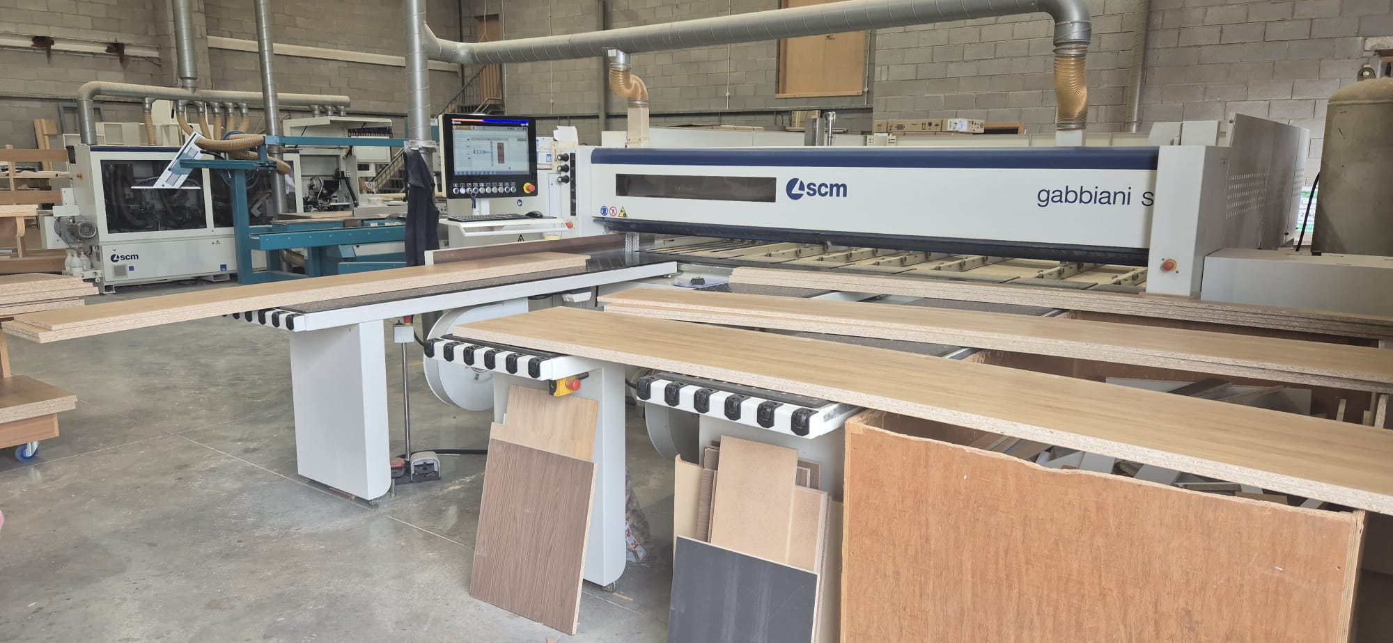 SCM Gabbiani S 3.2 m Front-Loading Beam Saw — 2021 — photo 1