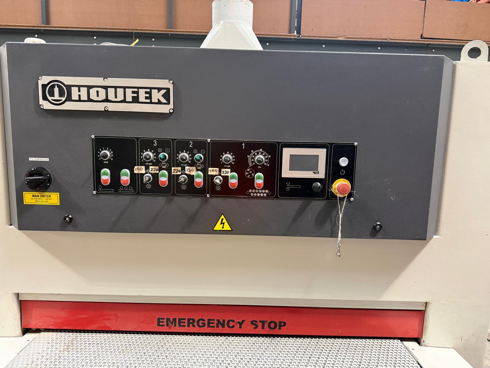 HOUFEK FINAL 1350 DBB Automatic Denibbing Sanding Machine — 2017 — photo 4