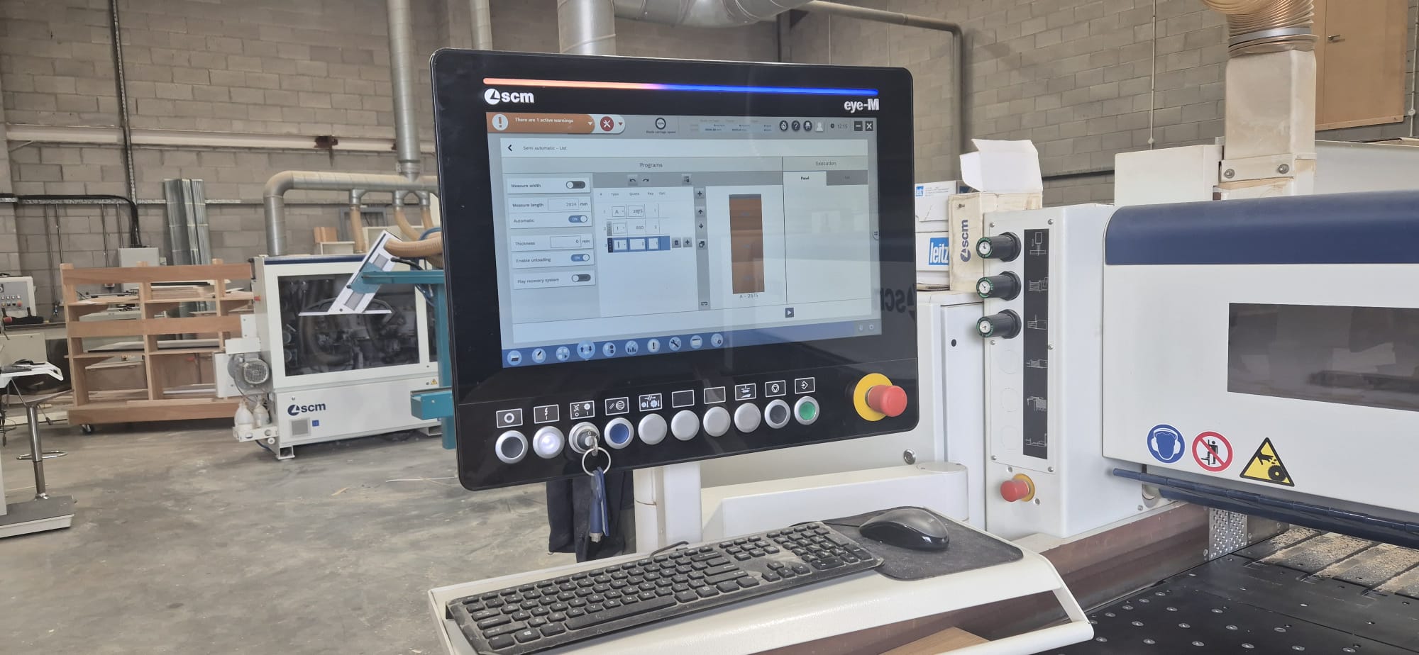 SCM Gabbiani S 3.2 m Front-Loading Beam Saw — 2021 — photo 4
